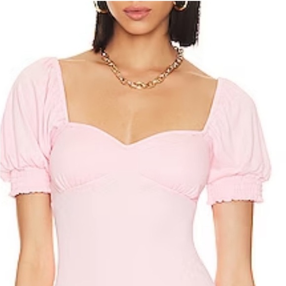 Free People Beach Bel Air Midi Dress - Picture 3 of 10